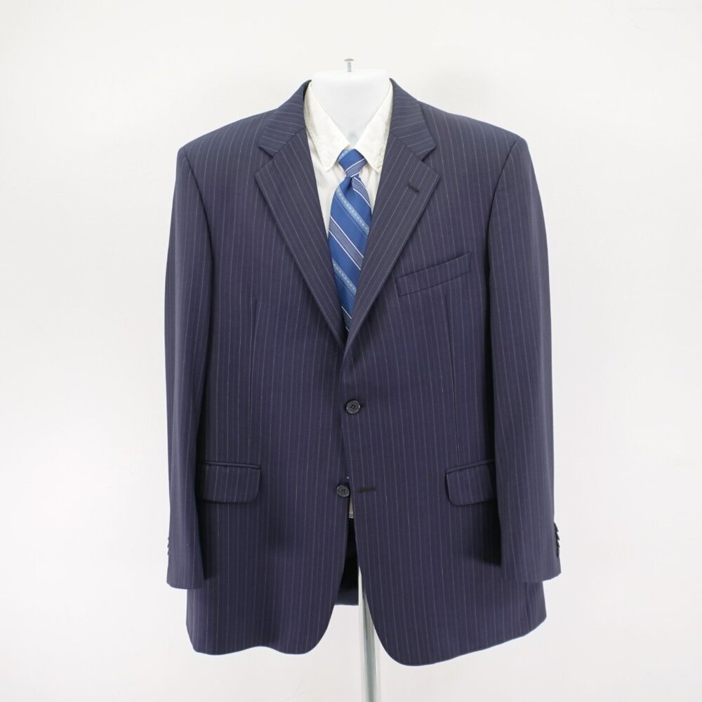 Coppley Vitale Barberis Canonico Super 130s Wool Gray 2 Piece Suit 42L 37 / 30 S - Picture 8 of 16